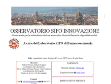 Tablet Screenshot of osservatorioinnovazione.net